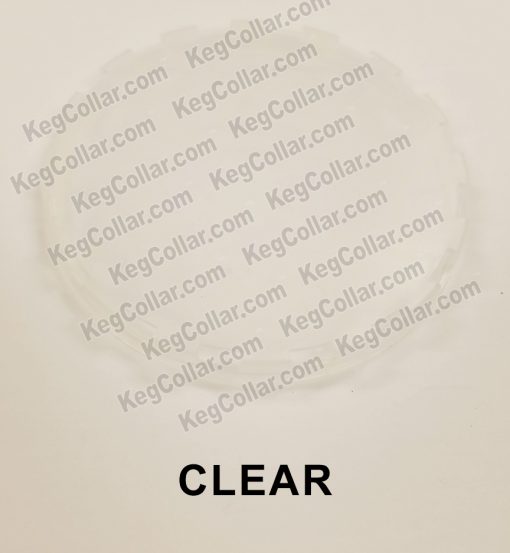 clear vented keg cap sample image