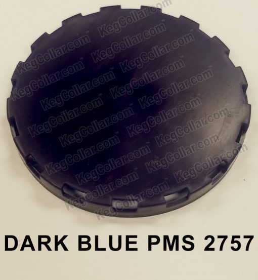 dark blue vented keg cap sample image