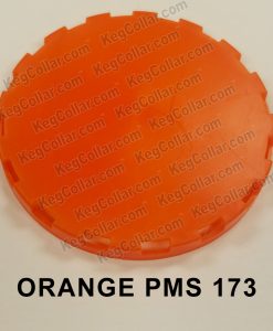 orange vented keg cap sample image