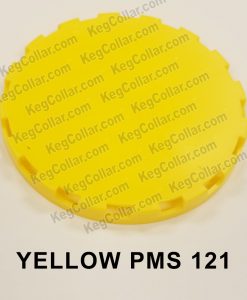 yellow vented keg cap sample image