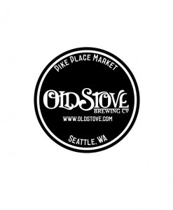 Old Stove Brewing Company 1 color promotional sticker