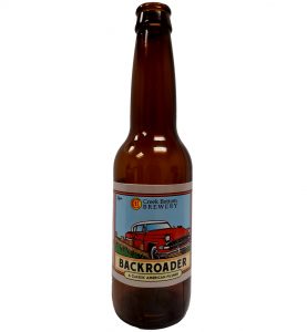 Custom 4 color digital bottle label printed for Creek Bottom Brewery