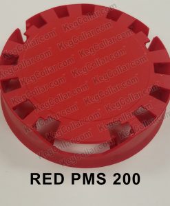 Tamper Evident Keg Cap red