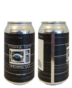 custom printed 12 oz can label applied to 12 oz can