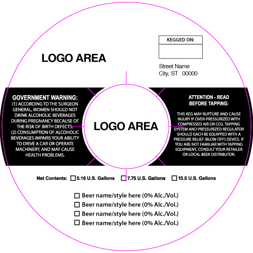 Artwork Guidelines Keg Collars And Labels Kegcollar Com